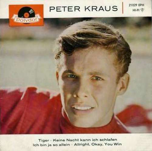 Cover Peter Kraus - Tiger (7, EP) Schallplatten Ankauf