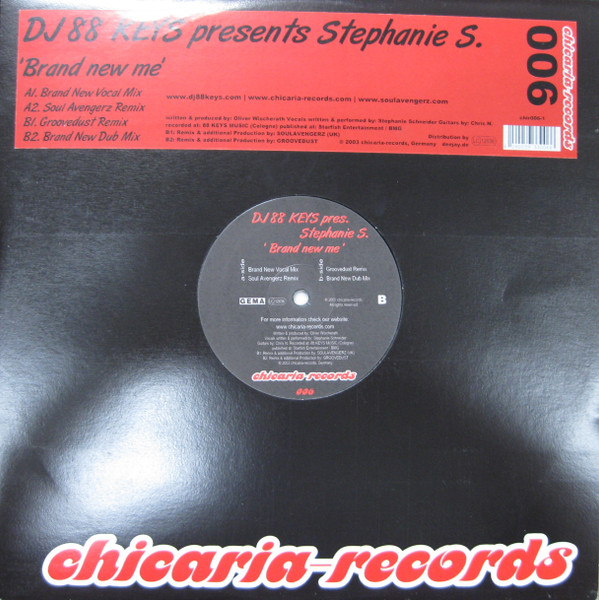 Cover DJ 88 Keys* Presents Stephanie S.* - Brand New Me (12) Schallplatten Ankauf