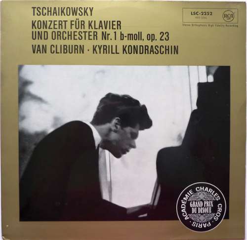 Bild Tschaikowsky* – Van Cliburn, Kyrill Kondraschin* - Konzert Für Klavier Und Orchester Nr. 1 B-moll, Op. 23 (LP, Album, RE) Schallplatten Ankauf