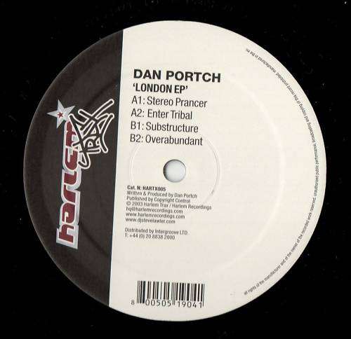 Cover Dan Portch - London EP (12) Schallplatten Ankauf