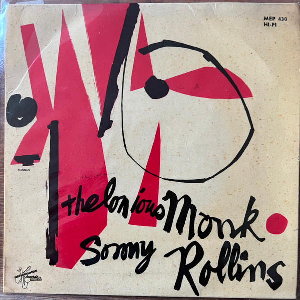 Cover Thelonious Monk - Work / Nutty (7, EP) Schallplatten Ankauf