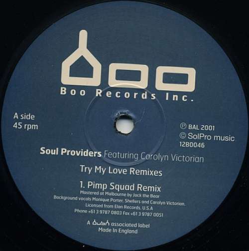 Bild Soul Providers - Try My Love Remixes (12) Schallplatten Ankauf