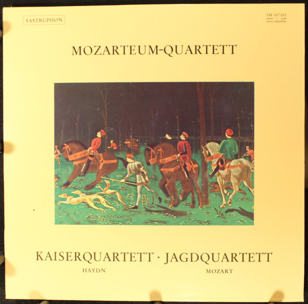 Cover Mozarteum-Quartett*, Haydn*, Mozart* - Kaiserquartett • Jagdquartett (LP) Schallplatten Ankauf