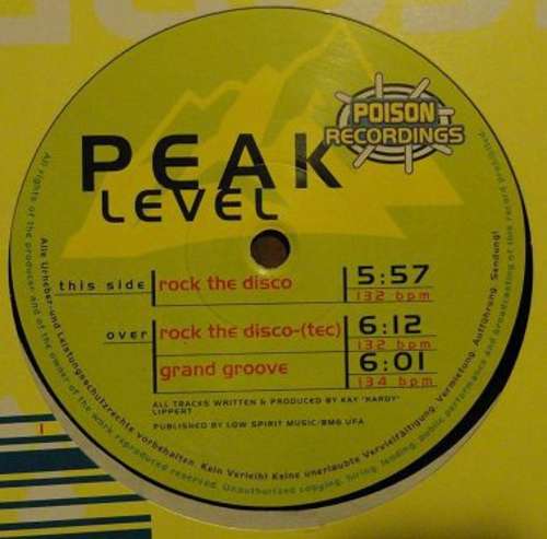 Cover Peak Level - Rock The Disco (12) Schallplatten Ankauf