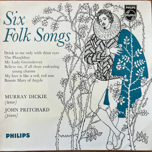 Cover Murray Dickie With John Pritchard - Six Folk Songs (7, EP, Mono) Schallplatten Ankauf