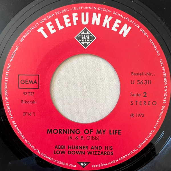 Cover Abbi Hübner & His Low Down Wizards* - Carnival / Morning Of My Life (7, Single) Schallplatten Ankauf