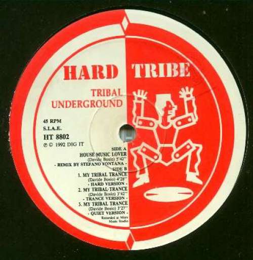 Cover Tribal Underground (2) - House Music Lover / My Tribal Trance (12) Schallplatten Ankauf