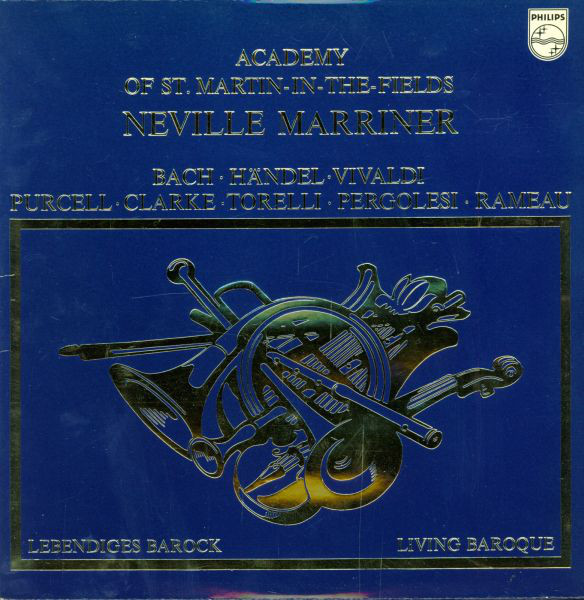 Cover Academy Of St. Martin-In-The-Fields*, Neville Marriner* - Lebendiges Barock - Living Baroque (LP) Schallplatten Ankauf
