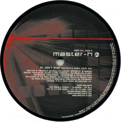 Cover Master-H* - Don't Stop (12) Schallplatten Ankauf