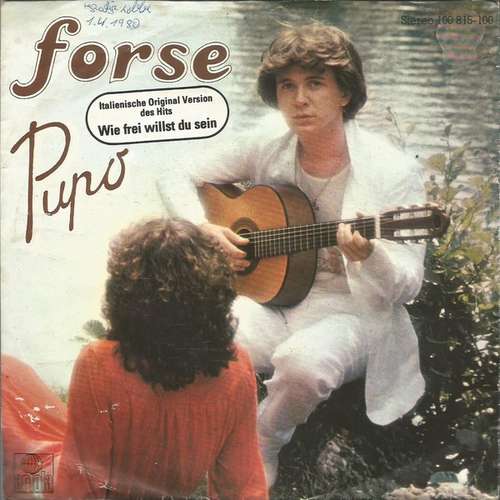 Cover Pupo - Forse (7, Single) Schallplatten Ankauf