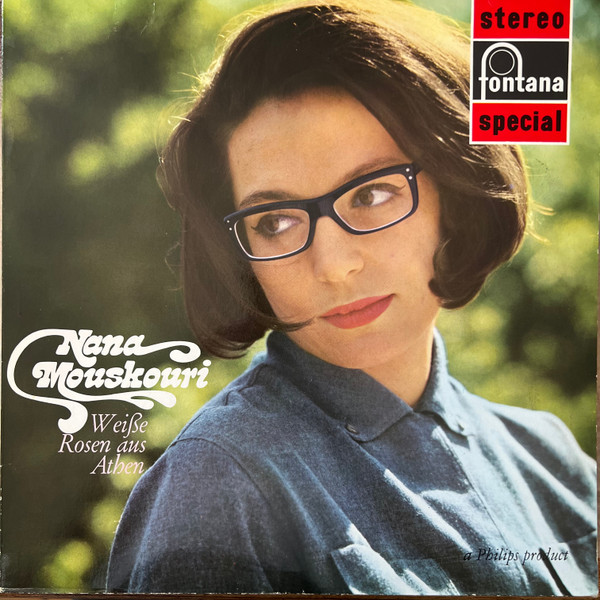 Cover Nana Mouskouri - Weiße Rosen Aus Athen (LP, Comp) Schallplatten Ankauf