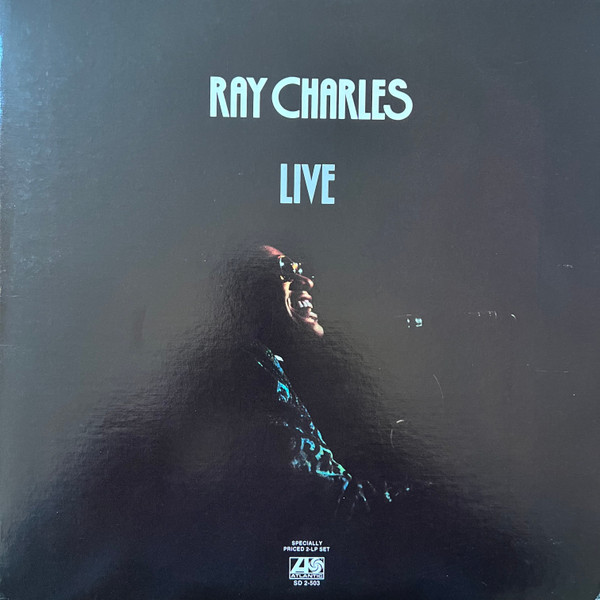 Cover Ray Charles - Live (2xLP, Comp, Gat) Schallplatten Ankauf
