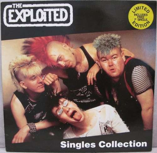 Cover The Exploited - Singles Collection (LP, Comp, RE + 7, Single) Schallplatten Ankauf