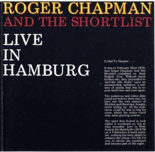 Cover Roger Chapman And The Shortlist - Live In Hamburg (LP, Album, RE) Schallplatten Ankauf