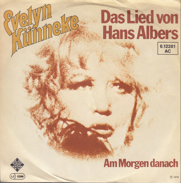 Bild Evelyn Künneke - Das Lied Von Hans Albers (7, Single) Schallplatten Ankauf