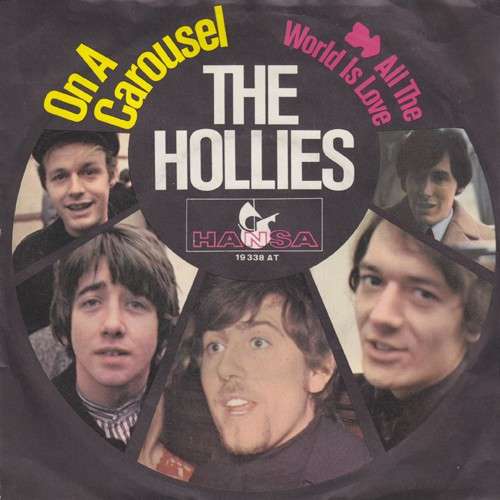 Cover The Hollies - On A Carousel (7, Single) Schallplatten Ankauf