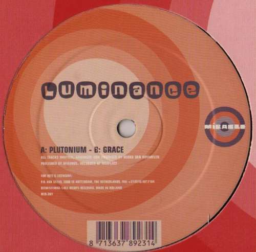 Cover Luminance - Plutonium (12) Schallplatten Ankauf