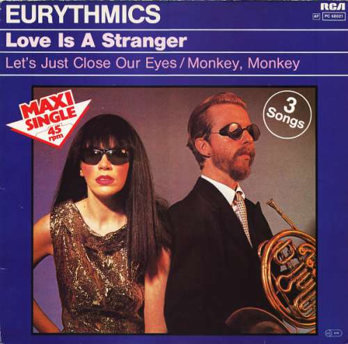 Cover Eurythmics - Love Is A Stranger (12, Maxi) Schallplatten Ankauf