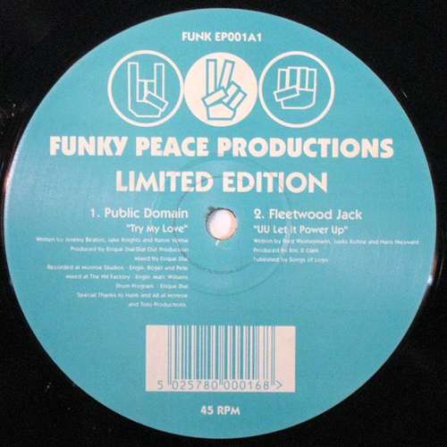 Cover Funky Peace Sampler Schallplatten Ankauf