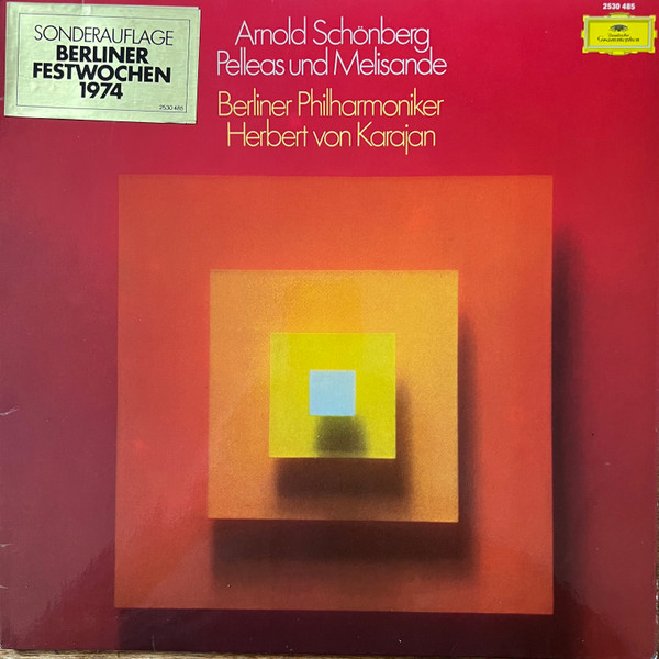Cover Arnold Schönberg* – Berliner Philharmoniker, Herbert von Karajan - Pelleas Und Melisande (LP) Schallplatten Ankauf