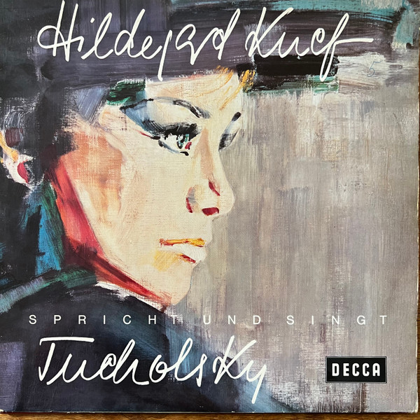 Cover Hildegard Knef - Spricht Und Singt Tucholsky (LP, Album) Schallplatten Ankauf