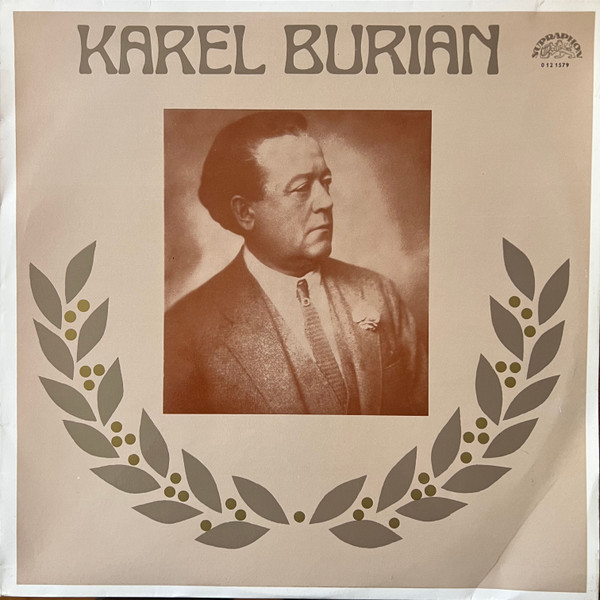 Cover Karel Burian - Operatic Recital (LP, Comp, Mono, RP) Schallplatten Ankauf