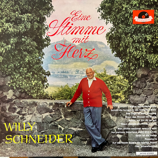 Cover Willy Schneider - Eine Stimme Mit Herz (LP, Comp, RE) Schallplatten Ankauf