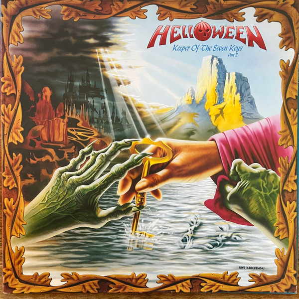 Cover Helloween - Keeper Of The Seven Keys - Part II (LP, Album, M/Print, Gat) Schallplatten Ankauf