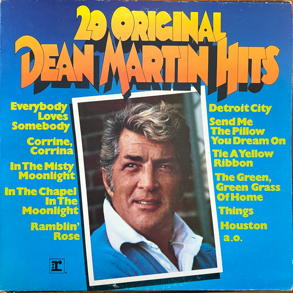 Cover Dean Martin - 20 Original Dean Martin Hits (LP, Comp, Club) Schallplatten Ankauf