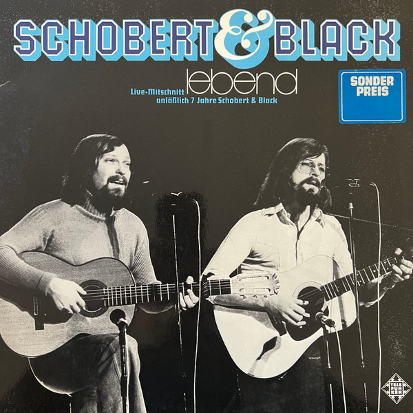 Cover Schobert & Black - Lebend (2xLP, Album, RE) Schallplatten Ankauf