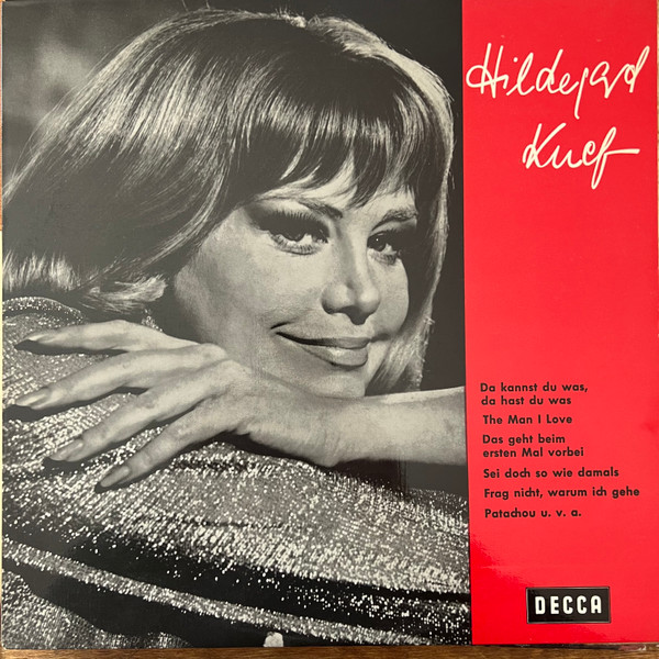 Cover Hildegard Knef - Hildegard Knef (LP, Album, RE) Schallplatten Ankauf