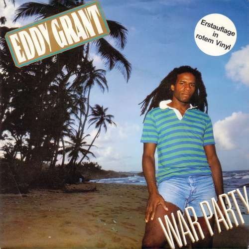 Cover Eddy Grant - War Party (7, Single, Red) Schallplatten Ankauf