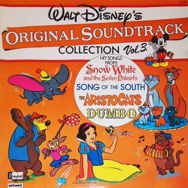 Cover Various - Walt Disney's Original Soundtrack Collection Vol. 3 (LP, Album, Comp, Mono) Schallplatten Ankauf
