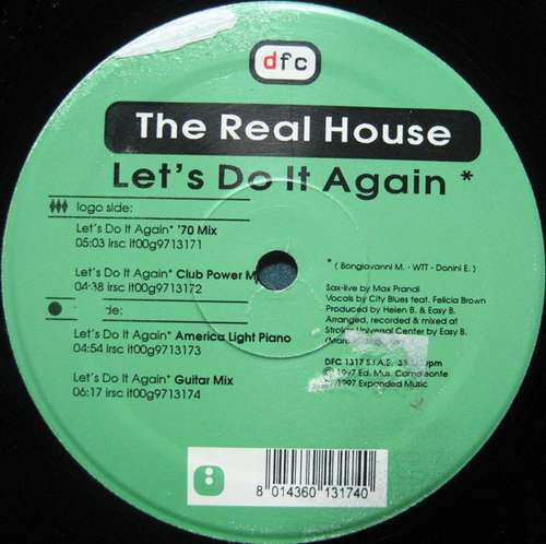 Cover The Real House - Let's Do It Again (12) Schallplatten Ankauf