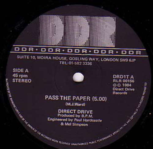 Cover Direct Drive (3) - Pass The Paper (12) Schallplatten Ankauf