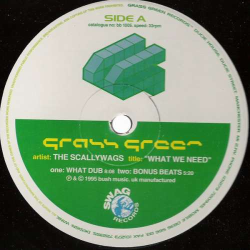 Cover The Scallywags - What We Need (12) Schallplatten Ankauf