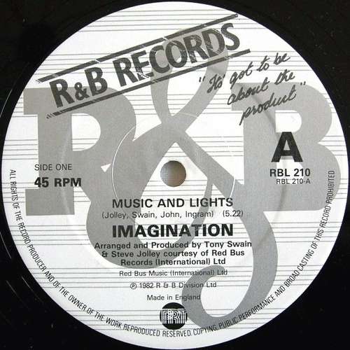 Cover Imagination - Music And Lights (12, Single) Schallplatten Ankauf