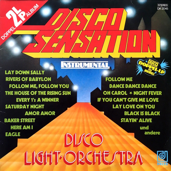 Bild Disco Light-Orchestra* - Disco Sensation (Instrumental) (2xLP, Comp) Schallplatten Ankauf
