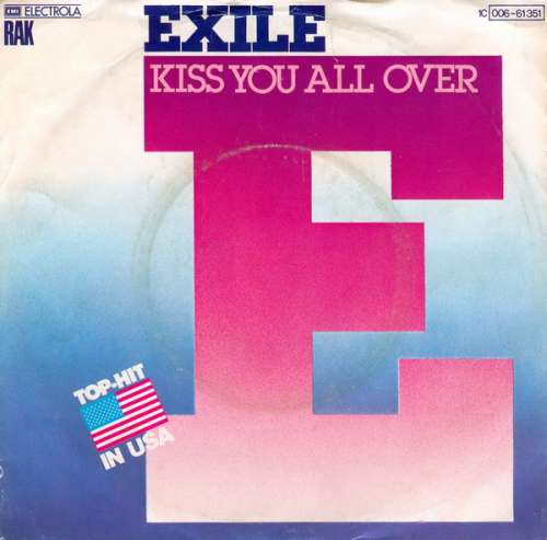 Cover Exile (7) - Kiss You All Over (7, Single, Ele) Schallplatten Ankauf