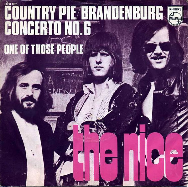 Cover The Nice - Country Pie/Brandenburg Concerto No. 6 (7, Single, Mono) Schallplatten Ankauf