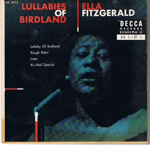 Cover Ella Fitzgerald - Lullabies Of Birdland (7, EP) Schallplatten Ankauf