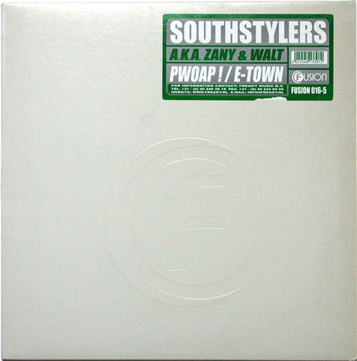 Cover Southstylers A.K.A. Zany* & Walt - Pwoap ! / E-Town (12) Schallplatten Ankauf
