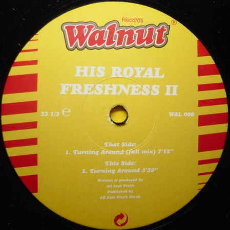 Cover His Royal Freshness - His Royal Freshness II (12) Schallplatten Ankauf