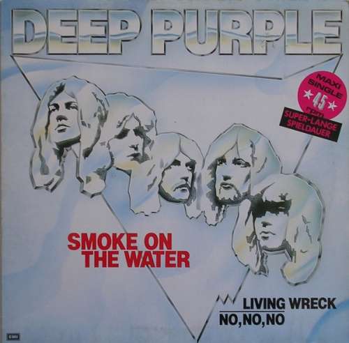 Cover Deep Purple - Smoke On The Water (12, Maxi) Schallplatten Ankauf