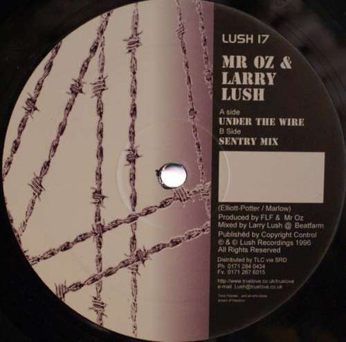 Cover Mr. Oz & Larry Lush - Under The Wire (12) Schallplatten Ankauf