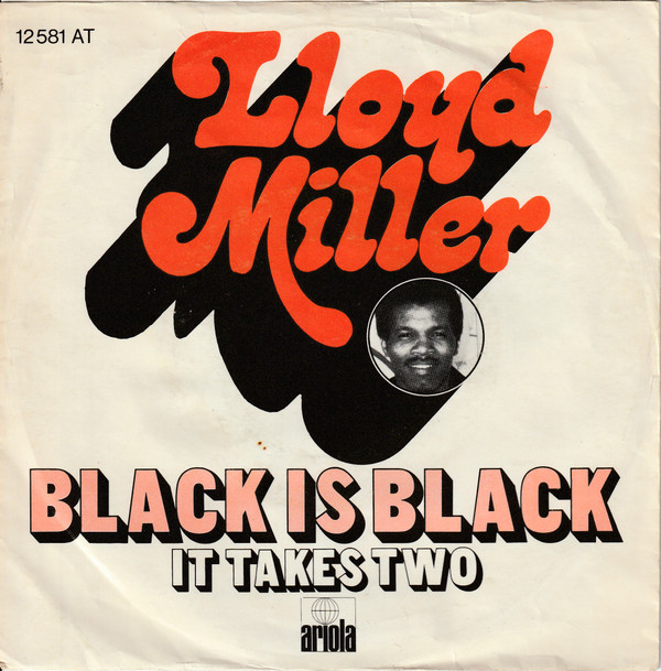 Cover Lloyd Miller (2) - Black Is Black (7, Single) Schallplatten Ankauf