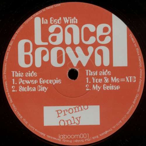 Cover Lance Brown - In Bed With Lance Brown EP (12, EP) Schallplatten Ankauf