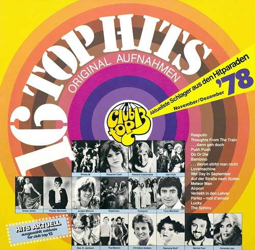 Cover Various - 16 Top Hits - Aktuellste Schlager Aus Den Hitparaden November / Dezember '78 (LP, Comp) Schallplatten Ankauf