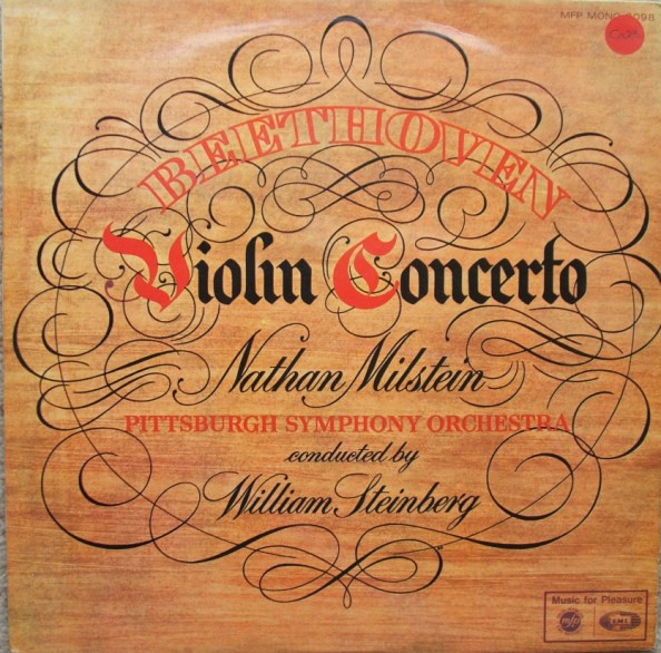 Cover Milstein* - Steinberg* - Pittsburgh Symphony Orchestra* / Beethoven* - Violin Concerto In D Major Op. 61 (LP) Schallplatten Ankauf