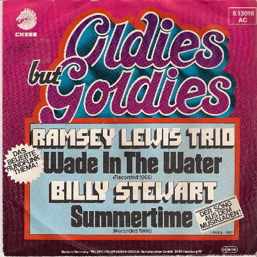 Cover Ramsey Lewis Trio* / Billy Stewart - Wade In The Water / Summertime (7, Single) Schallplatten Ankauf